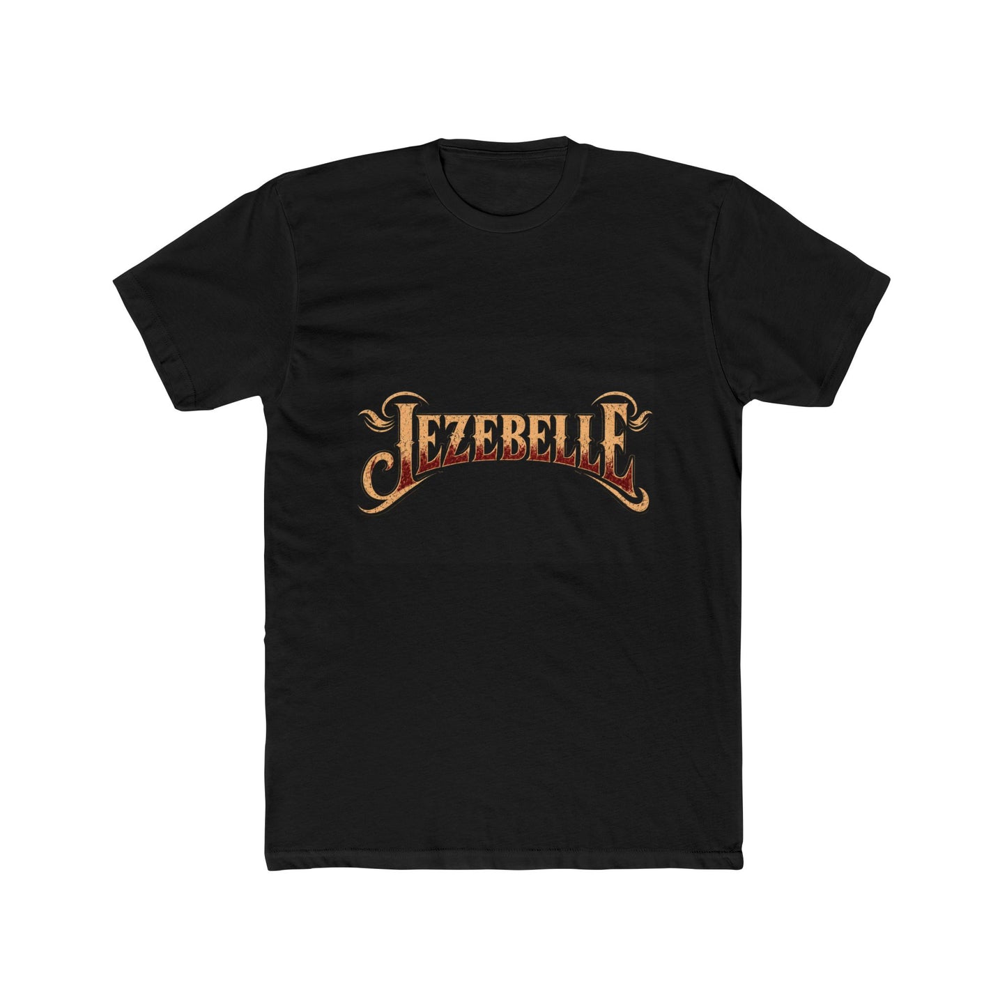 Jezebelle Vintage Logo Tee - Retro Script Graphic T-Shirt