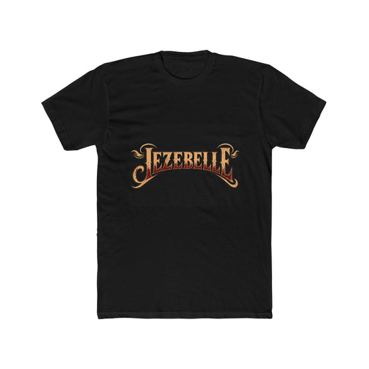 Jezebelle Vintage Logo Tee - Retro Script Graphic T-Shirt